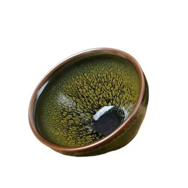 glazed green Jianzhan